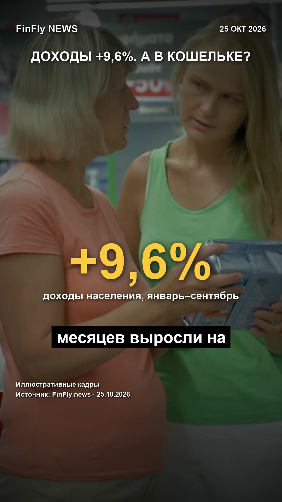Доходы выросли на 9,6%, а в магазине не чувствуется: считаем реальный рост
