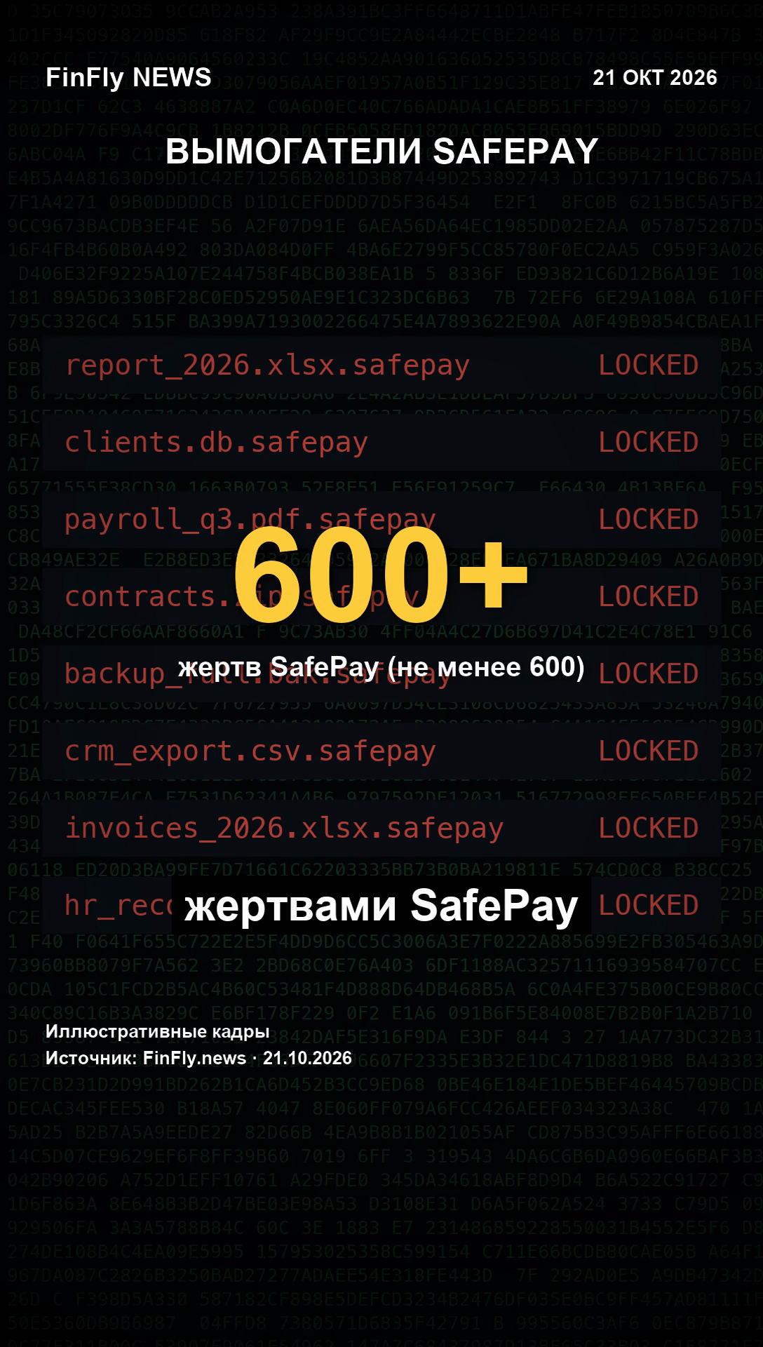 Сначала крадут данные, потом требуют выкуп: сотни жертв SafePay