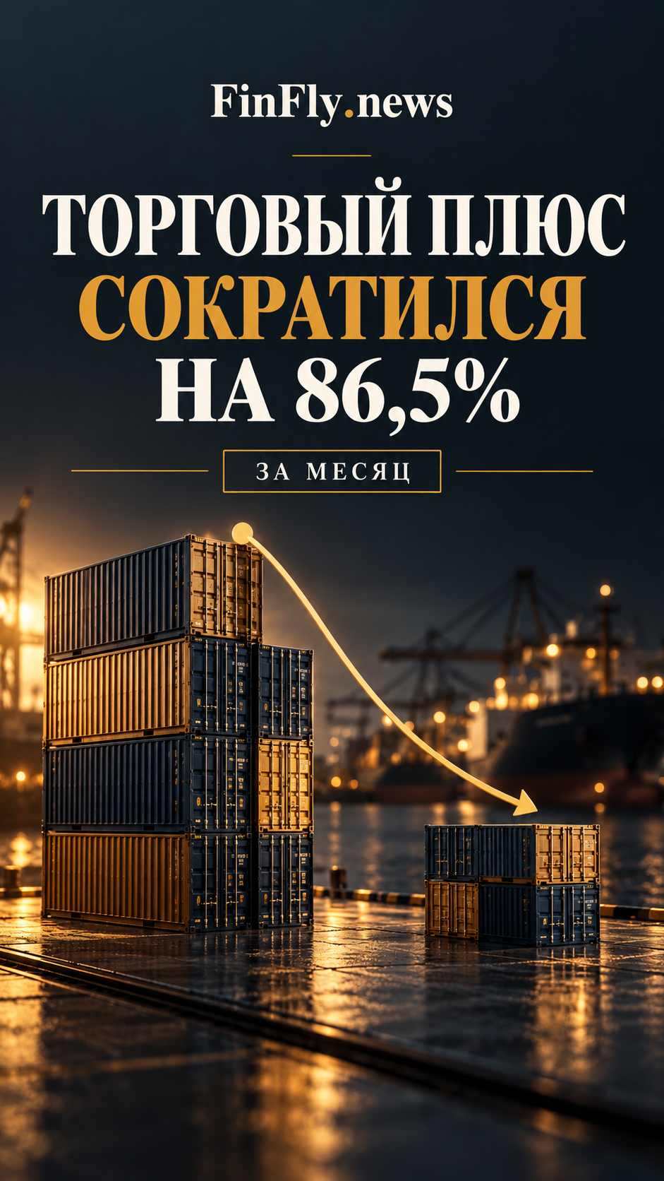 Торговый плюс сократился на 86,5% за месяц. Что случилось? — FinFly News