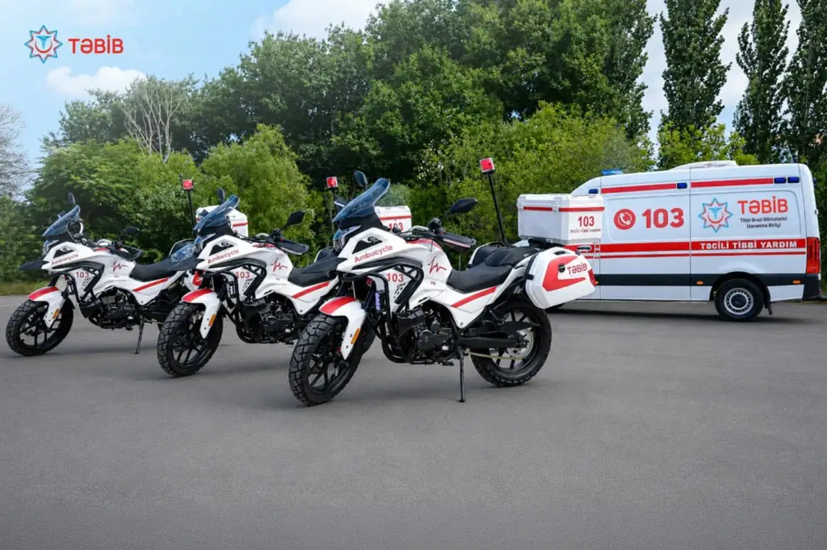 TƏBİB запускает пилотный проект Ambucycle в Баку