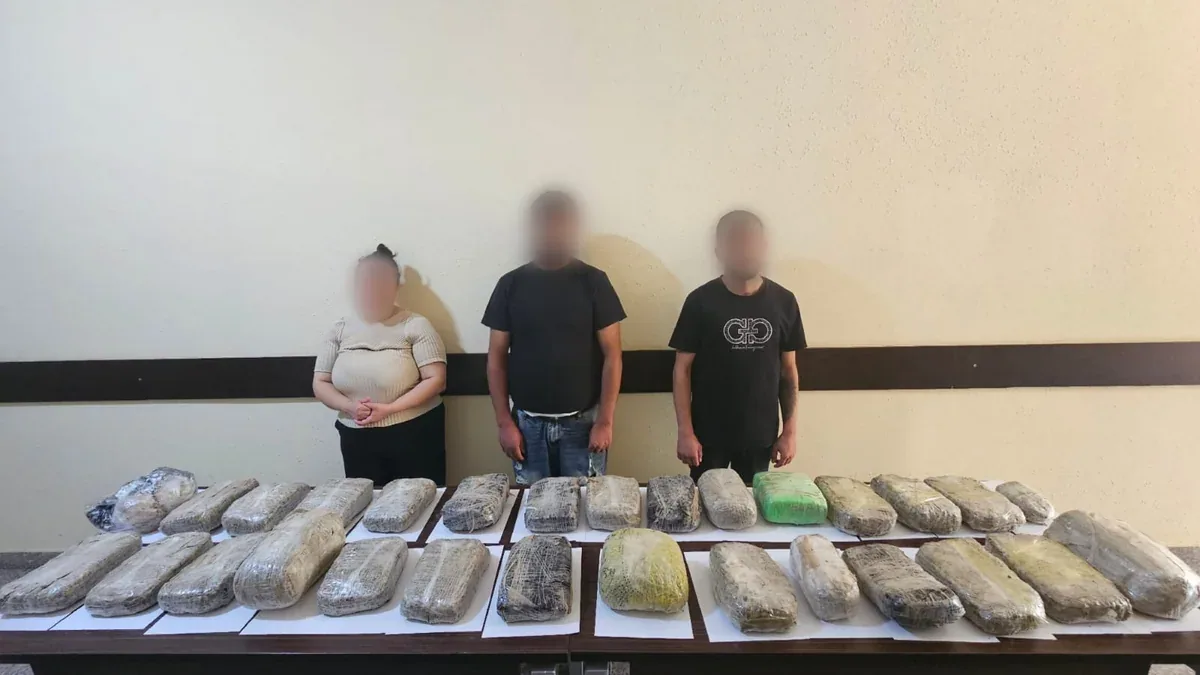 ГПС Азербайджана пресекла крупную поставку наркотиков из Ирана