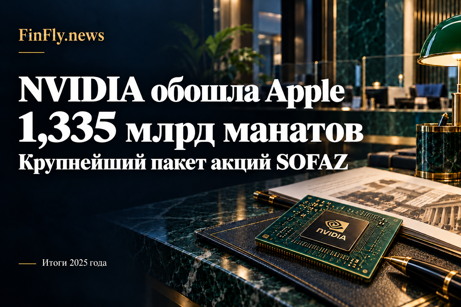 NVIDIA обошла Apple: кто возглавил портфель акций SOFAZ