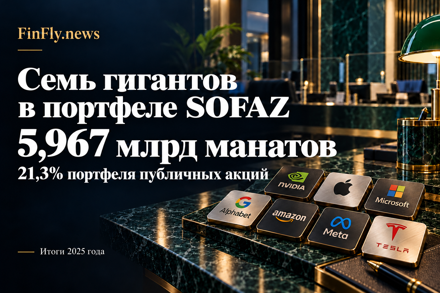 Почти 6 млрд манатов в семи гигантах: что внутри портфеля SOFAZ