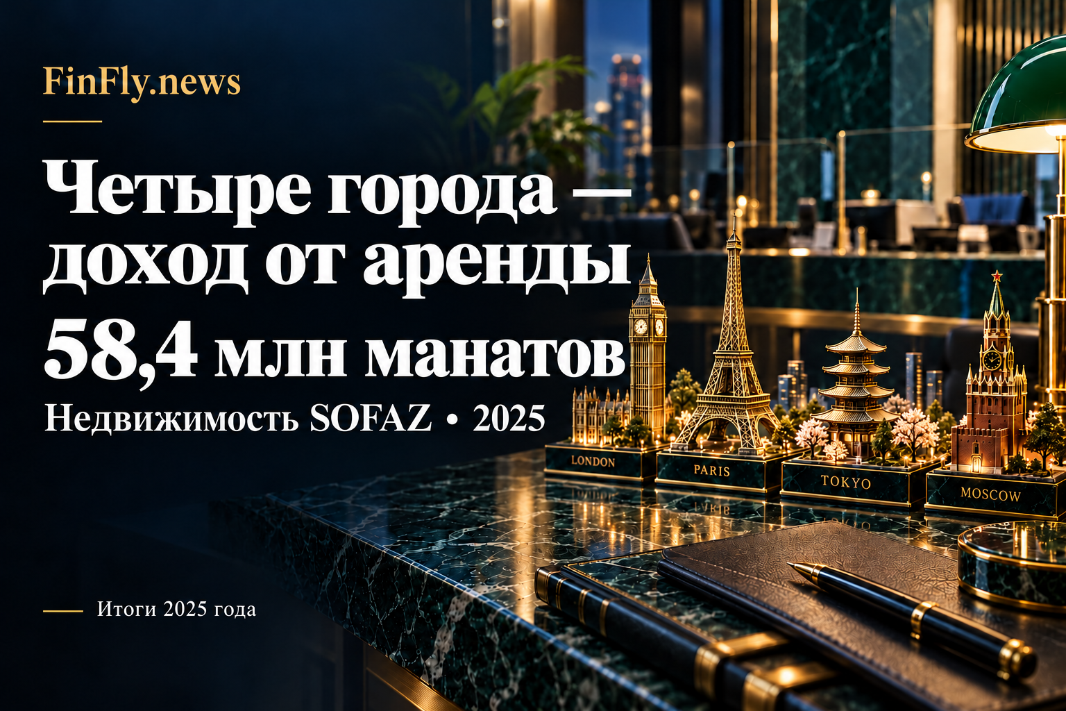 Лондон, Париж, Токио и Москва: сколько аренды принесли SOFAZ четыре объекта